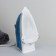An iron nozzle heat -resistant universal share, 23 × 15.5 cm, white color