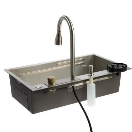 Zein M01, S = 3.0 and 0.7 mm, mixer, basket, cutting board, siphon, satin-24