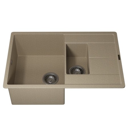 Quartz-quartz-quartz Uperwood Quartz UPD-05, rectangular two-section, color 02 Bezh 1066700-3