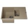 Quartz-quartz-quartz Uperwood Quartz UPD-05, rectangular two-section, color 02 Bezh 1066700