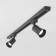 Skiral lamp Elektrostandard, Vetro, 70x70x175 mm, GU10, black color