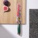 Knife Kitchen shade "Esiralda", universal, blade 12.5 cm, green color