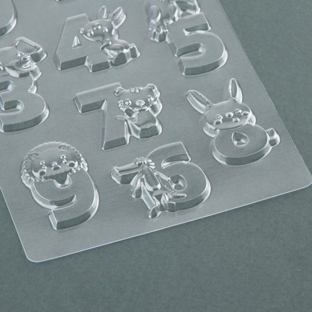 Form for chocolate "Learning numbers", 21 x 14 cm-3