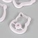 Cathers for polymer clay "Figures with horns" set 10 pcs