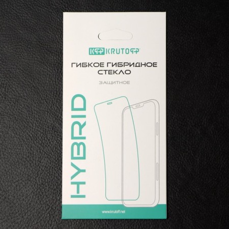 Krutoff protective glass, for Tecno Camon 19 Neo, hybrid, flexible, full glue-2
