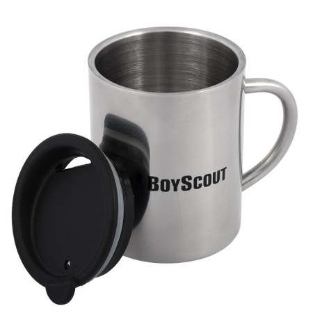 Boyscout thermal circle with a lid, 360 ml, stainless steel-2