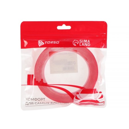 Adhesive tape Torso, transparent, bilateral, acrylic, 15 mm x 5 m-5
