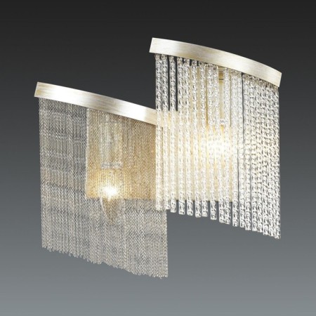 Bra Graza, 2x40W E14, silver color-2