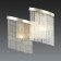 Bra Graza, 2x40W E14, silver color