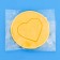 Lollice "Sugar Sot", heart 30g