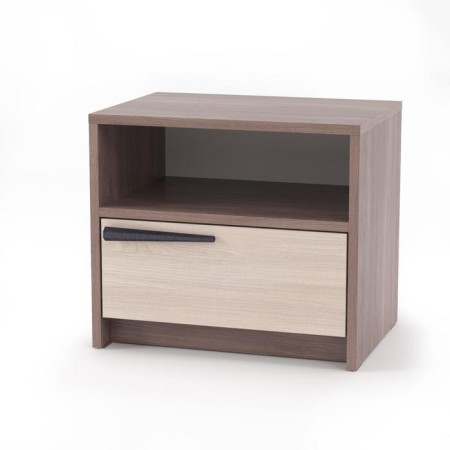 Bedside table, 460x333x400, shimo dark/shimo light