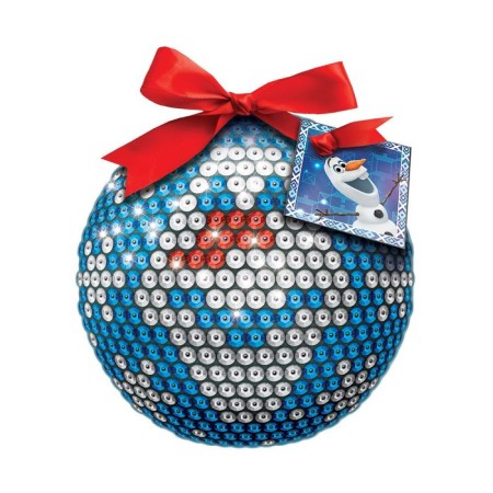 New Year's Christmas tree "Ool" cold heart with sequins-1