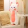 Soft toy-podushka "daring cat", 80 cm, white color