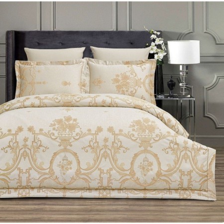 Bed linen 2 joint venture, size 240x260 cm, 200x220 cm, 50x70+5 cm - 2 pcs, 70x70 cm - 2 pcs