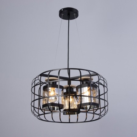 Lamp 2758/3 E27 40W Black 42x42x23-123 cm-1