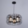 Lamp 2758/3 E27 40W Black 42x42x23-123 cm