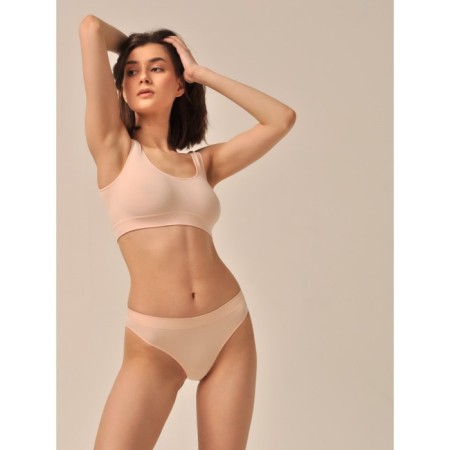 Top female Top Spalla Larga, size l, color powder-2