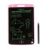 Graphic tablet for drawing and notes LCD Maxvi MGT-01, 8.5 ”, angle 160 °, CR2016, pink