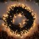 Garland “thread” 7 m, IP20, dark thread, 180 lamps, glow warm white, 8 modes, 220 V