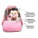 School backpack, 37 x 26 x 13 cm, ergonomic back, calligrata orth "Siba"