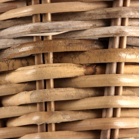Kashpo wicker, d25xh20cm, gray, rattan-3