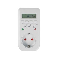 Roser Electronic Timer Weekly Luazon Lighting, 16a, step 1 min, 220 V