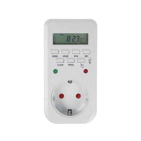 Roser Electronic Timer Weekly Luazon Lighting, 16a, step 1 min, 220 V
