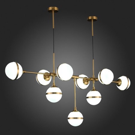 Suspension lamp ST LUCE. SL1157.303.09. Arbe. 9x40 watts, E14, 164x67x78 cm, bronze color-7