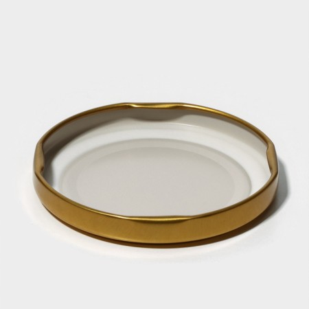A set of canned covers, TO-66 mm, metal, 20 pcs, color gold-2