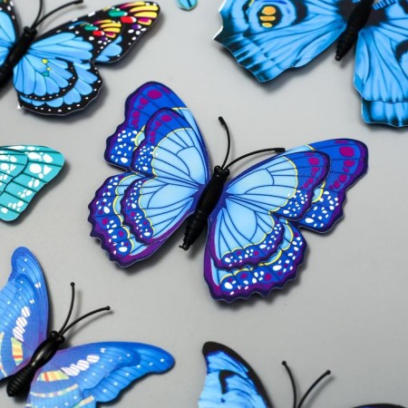 Magnet Plastic "Blue Blue" set 12 pcs-1