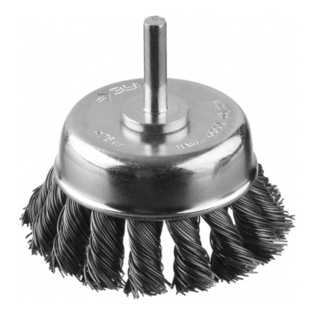 Brush Brush bison 35255-075_z02, "cup", burned, steel, 0.5 mm, 75 mm