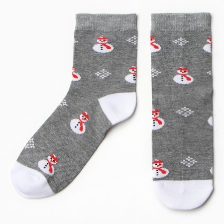 Women's socks, gray color, size 36-40