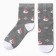 Women's socks, gray color, size 36-40
