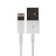 Eltronic cable, Lightning - USB, 2.4 A, 1 meter, in a package, white