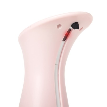 Dispenter for soap touch Umbra OTTO, 255 ml, pink color-4