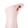 Dispenter for soap touch Umbra OTTO, 255 ml, pink color