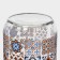 Glass Bank for bulk products "Mosaic", 425 ml