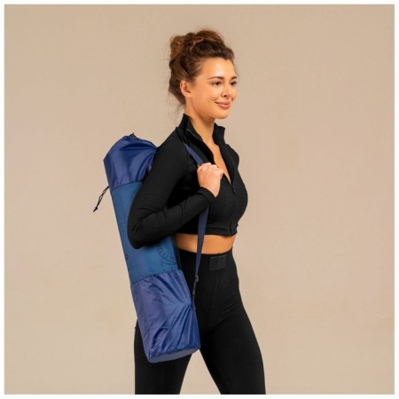 Yoga-brick cover "Luna", blue color-6