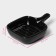 Ceramic sauce with the handle of the frying pan, 50 ml, 10.5 × 7.2 cm, black color is black