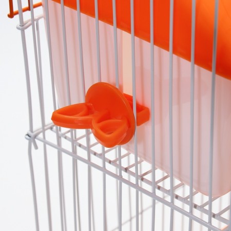 A cage for rodents with filling RT-3, 30 x 23 x 39 cm, orange (packing 12 pcs)-10