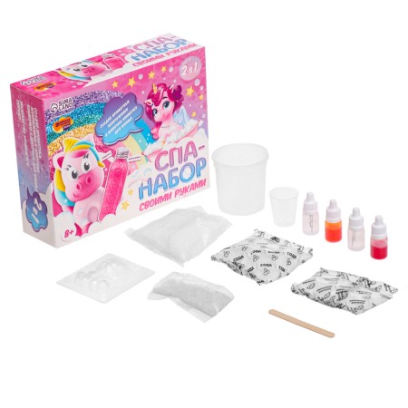Set for creativity. DIY SPA-set 2 in 1 "Magic Unicorn"-1