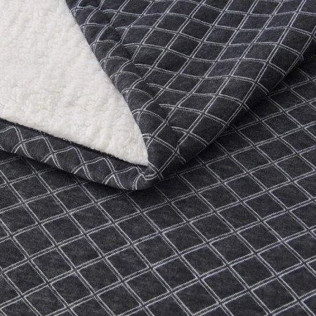 Grand cover, size 220x240 cm, dark gray color-5