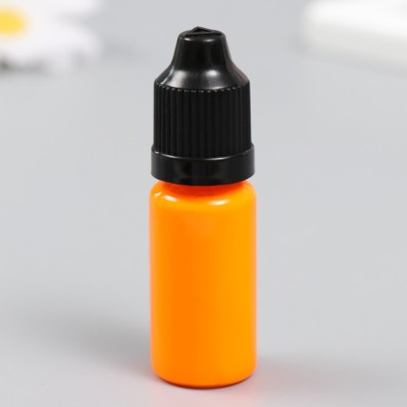 Paint (pigment) for wax "fluorescent golden yellow" 10 ml-2