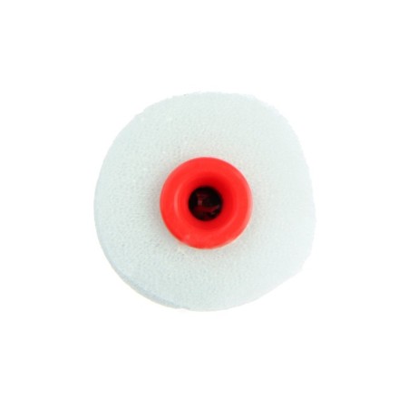 Roller crowbar, foam rubber, 180 mm, handle d = 6 mm, d = 16 mm, 2 spare fur coats-3