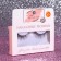 Falled eyelashes "irresistibility", without glue, black color