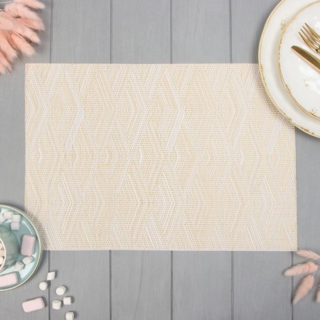 Napkin on the table of the share, col. Milk, 45*30cm