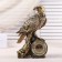 HOUSE OF TEMPLE FRANDER "Eagle", color gold, h = 31 cm, d-7 cm