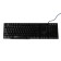 Kumo Unicorn K01 keyboard, game, wired, membrane, 104 keys, USB, subvy, black