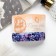 Clothing machine for hair "Wanda" delicate flowers, 9 cm, mix