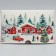 Folding box for 4 cupcakes with the window “Happy New Year!”, 16 x 16 x 10 cm, New Year